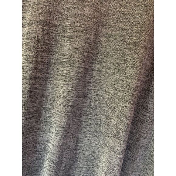 Chicos Women's Long Layering Grey Knit Jacket Size 2 Polyester Spandex Blend Wi - Picture 9 of 13